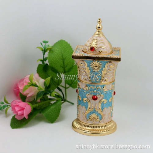 Shinny Gifts Roman Orders Automatic Toothpick Metal Holder